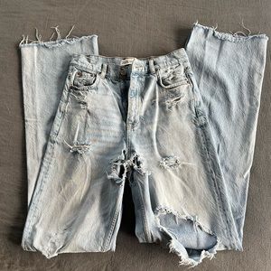 Zara boyfriend cut jeans